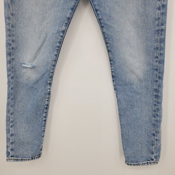 Diesel 2019 D Strukt Men's Mid Rise Skinny Light Wash Denim Jeans Size 30x30 - Picture 7 of 13